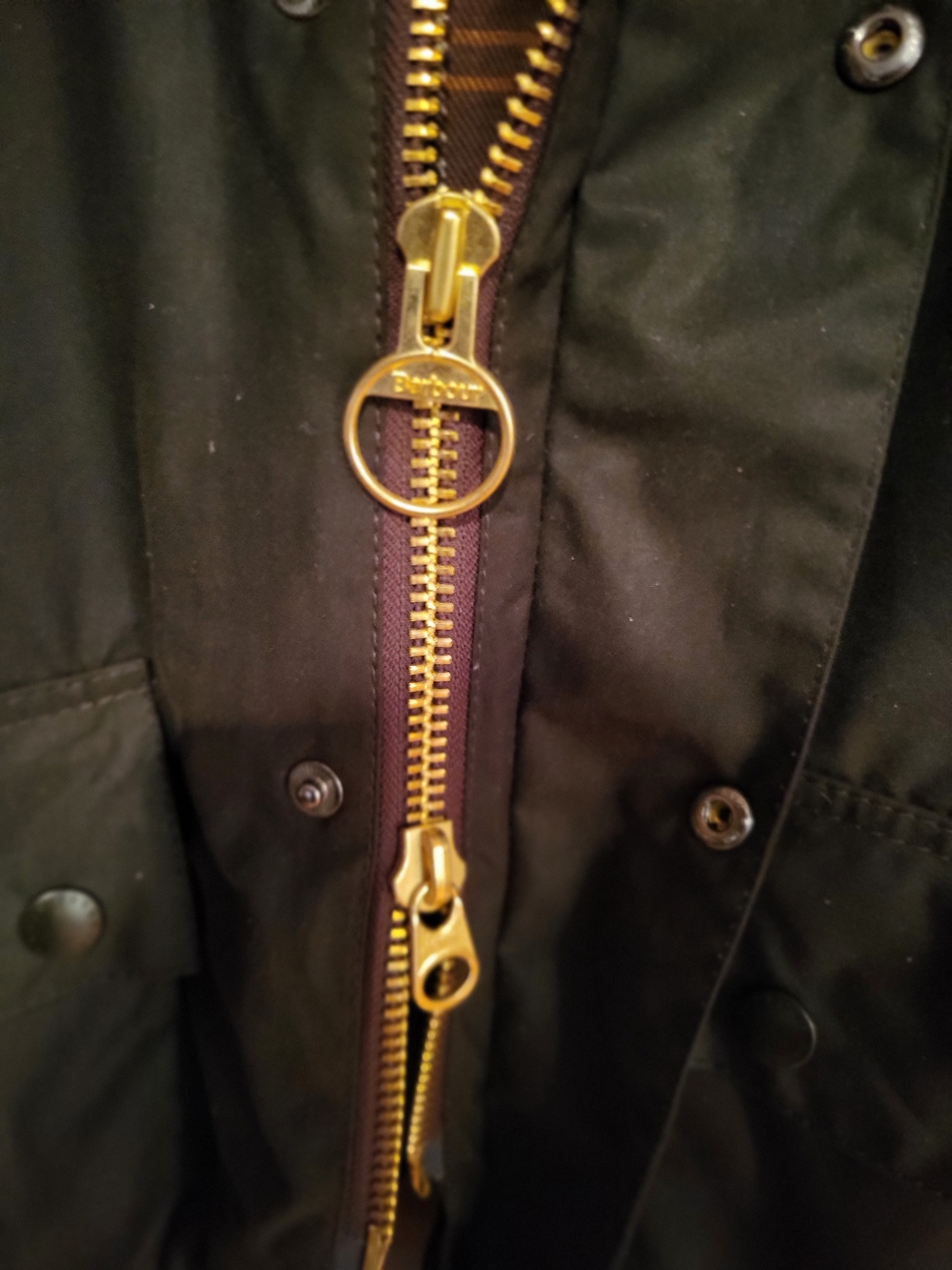 Barbour Classic Bedale Waxed Jacket in Olive - Picture 8 of 12